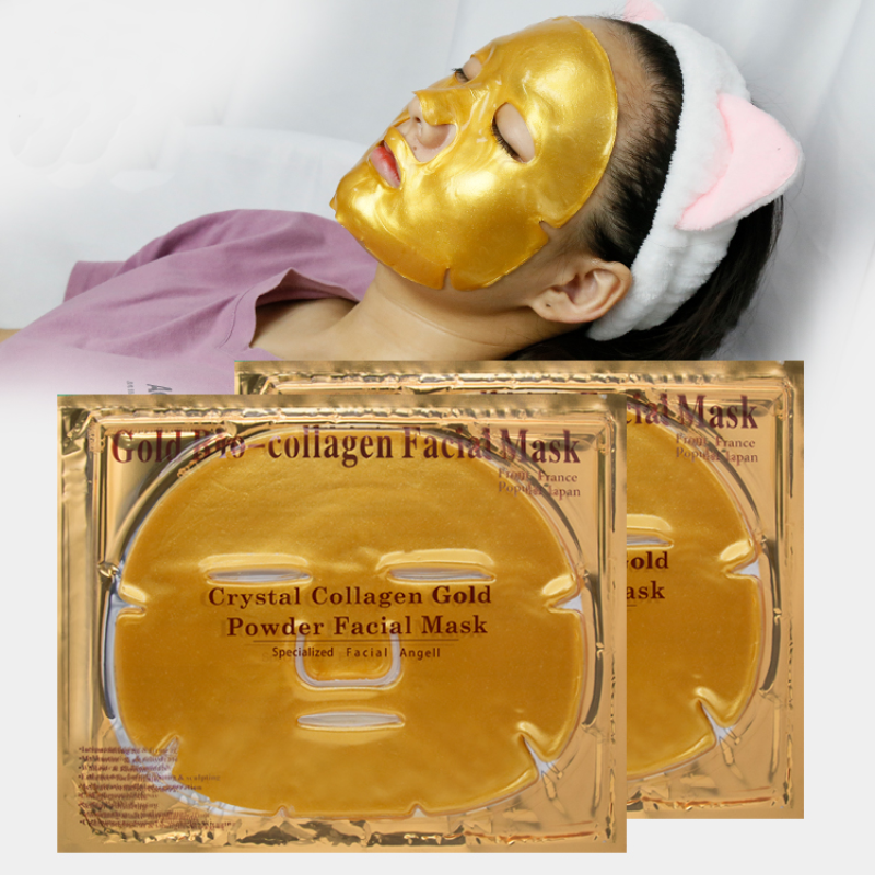 Professional Facial Hydrogels Face Care Firmingmask Renewal Firm Skin Gold Collagen Crystal Face Lift Facial Skinmasks