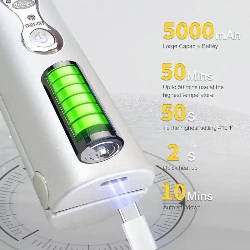 Customize Portable Cordless Hair Straightener Home Use Hair Wireless Cordless Mini Hair Straightener