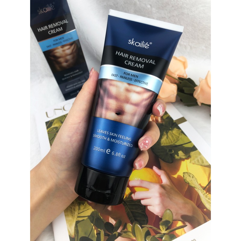 Semi-Permanent Hair Removal Painless Remove Unwanted Stop Hair Growth Inhibitor Remover Hair Cream for Men