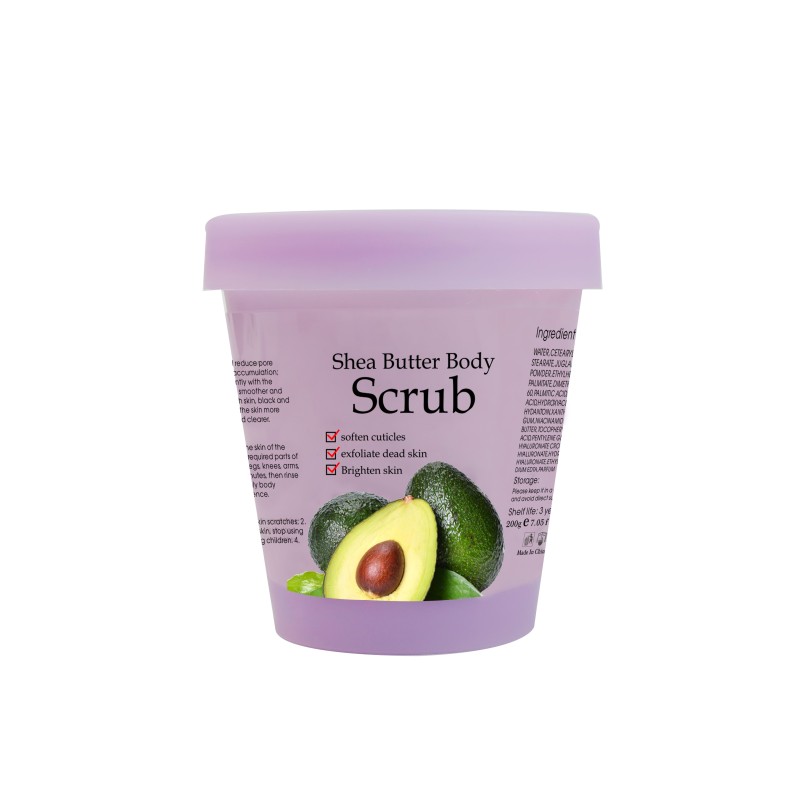 Wholesale Spa Scrubs Exfoliating Exfoliating Scrubs Pedicure Body Shea  Butter Skin Care Body Scrub Private Label