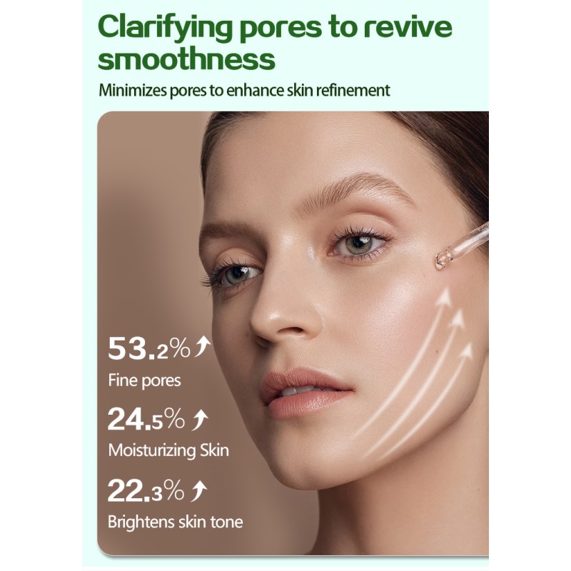 Hot Sale Blackhead Removal Pore Shrinking Acne Treatment Essence Oil Control Tea Tree Moisturizing Essence