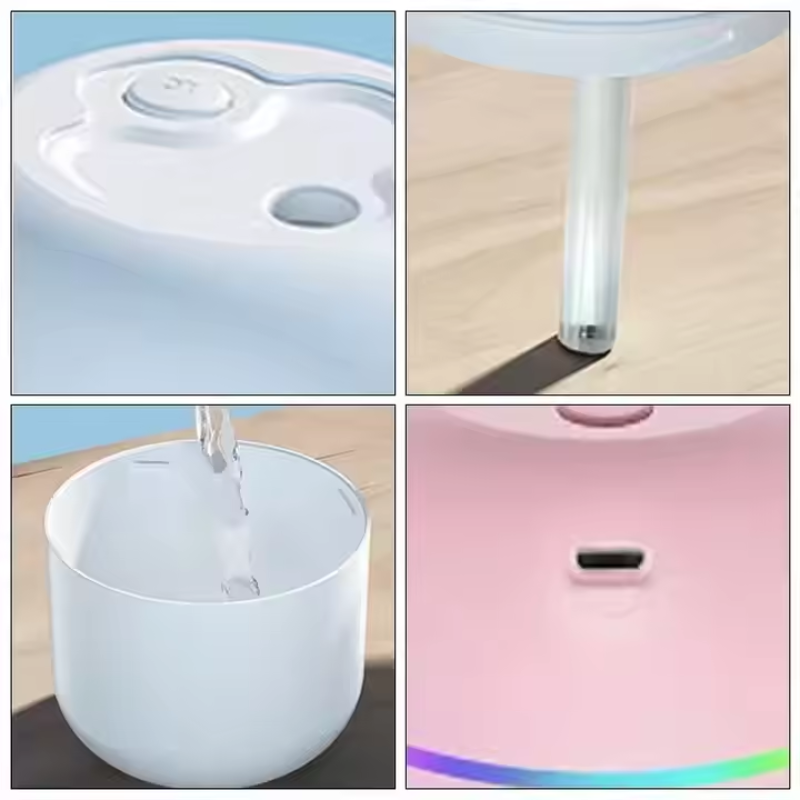 Lucky Grass Fragrant Diffuser USB Mini Air Humidifier Essential Oil Diffuser Aromatherapy Purifier for Home Car Office RV Hotel