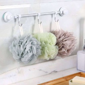 Bath Flower Bulk Mix Color 50g Wholesale Back Scrubber Mesh Bath Sponge Shower Ball Nylon Bath Flower