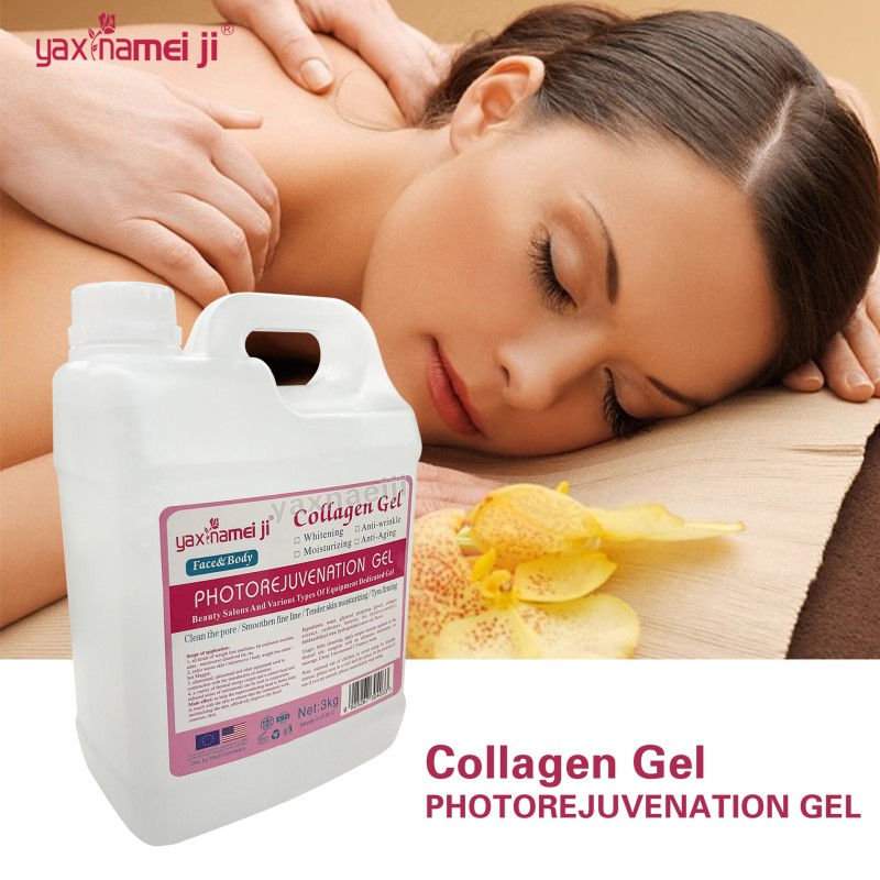 Anti-wrinkle Anti-aging Collagen Gel Moisturize Tightening Face Firming Gel Skin Repair Collagen Photre Juvenation Gel 3kg