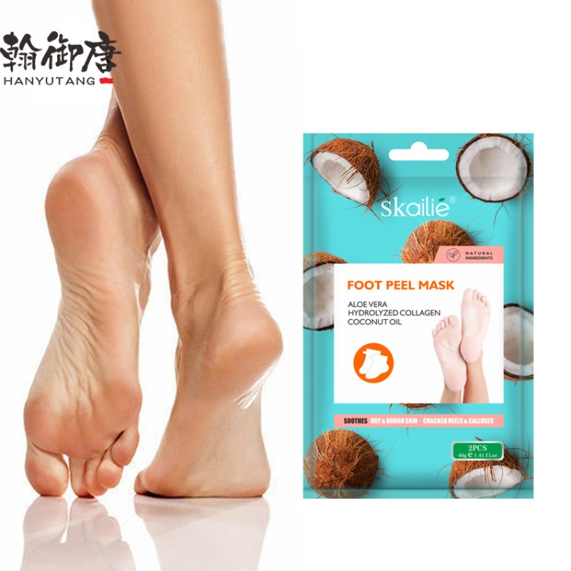 Private Label Moisturizer Foot Masking Sheet Exfoliating Socks Peel Skin Care Products