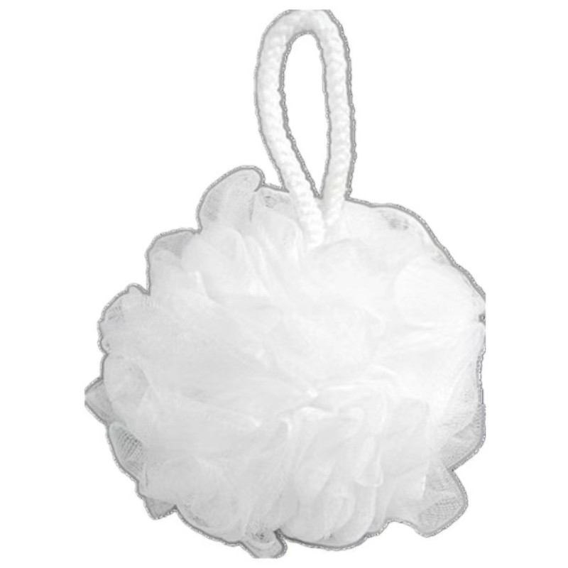 Hot Selling 30G Mesh Pouf Bath Sponge Exfoliating Shower Ball Pom Cleaning Accessory Bathing Sponges for Women and Men