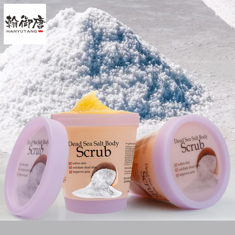 Dead Sea Bath Body Scrub Cream Exfoliate Liquid Gel Dirt Dry Skin Acne Prone Skin Scrub Women Scrubs with Private logo for Spa