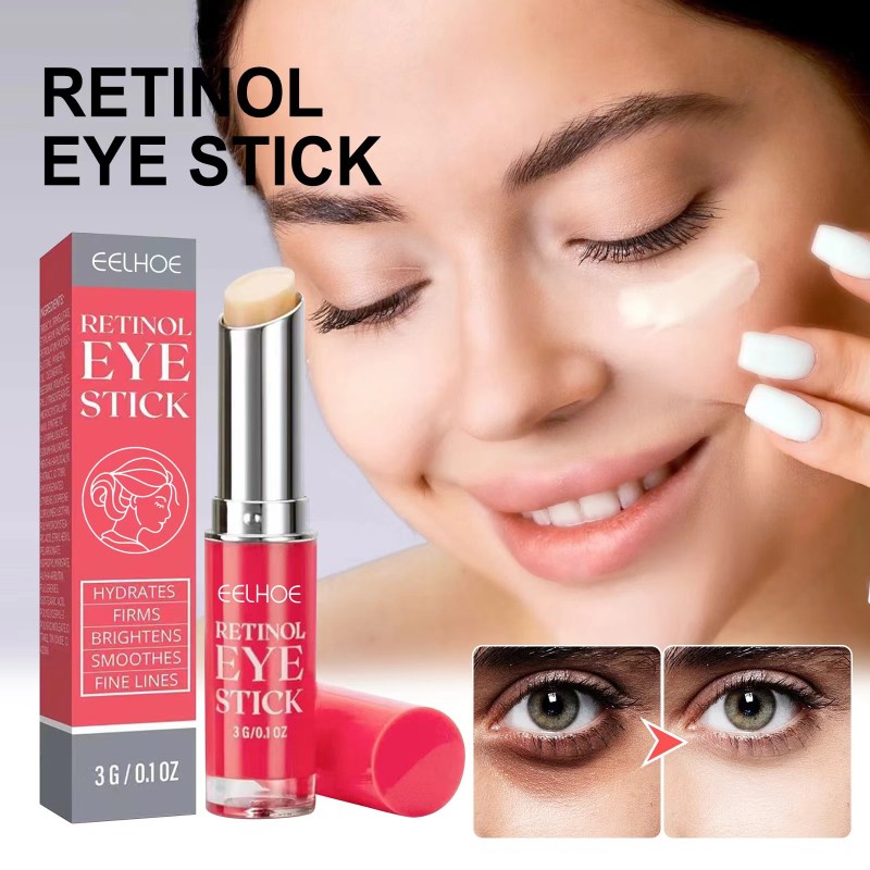 Retinol Eye Cream Stick Repair Eye Skin Firm Fine Lines Rejuvenate Skin Moisturize Eye Area Care
