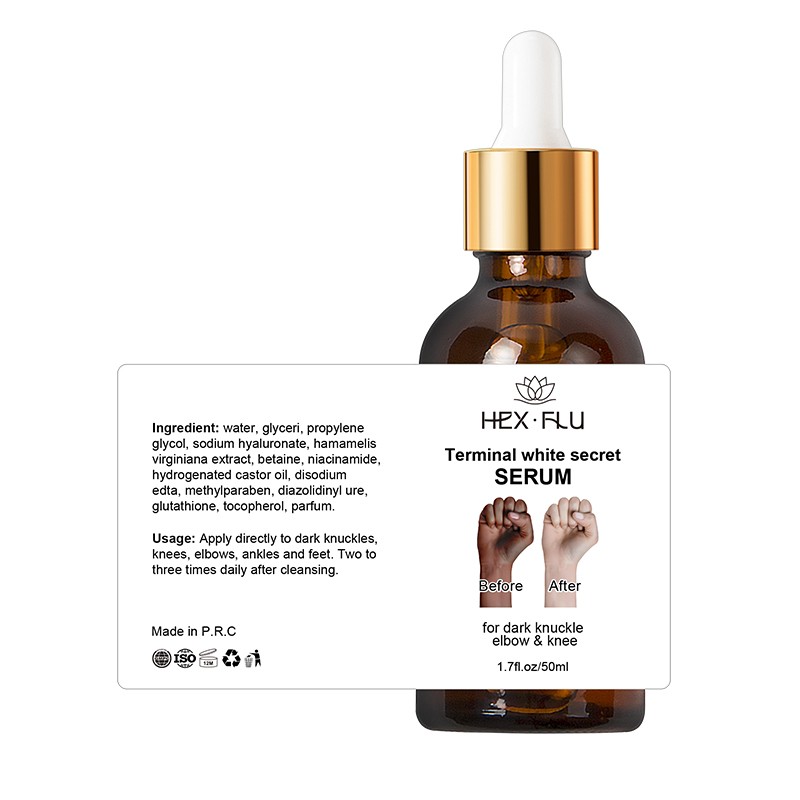 Dark Knuckles Fast Whitening Serum Pigmentation Hand Knuckle Elbows Knee Intense Stains Remover Serum