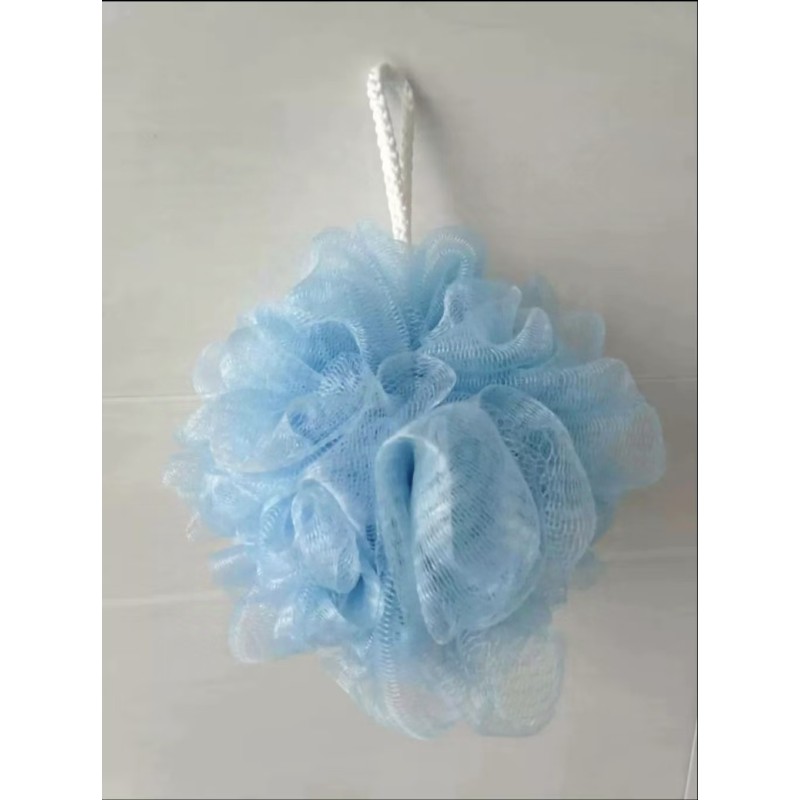 Bulk Mix Color 30g Wholesale Back Scrubber Mesh Bath Sponge Shower Ball Nylon Bath Flower