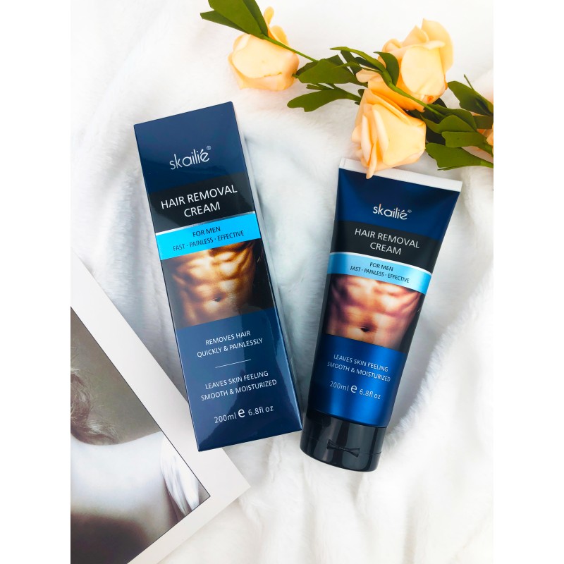Semi-Permanent Hair Removal Painless Remove Unwanted Stop Hair Growth Inhibitor Remover Hair Cream for Men