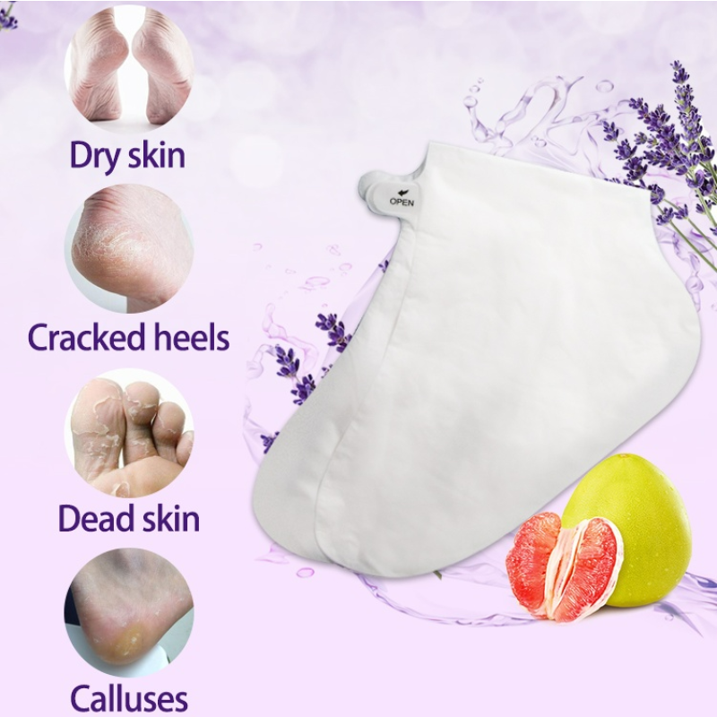 Small Quantity Can Be Customized Foot Skin Mask Sock Care Products Exfoliation Peeling Exfoliating Peel Lavender Foot Mask
