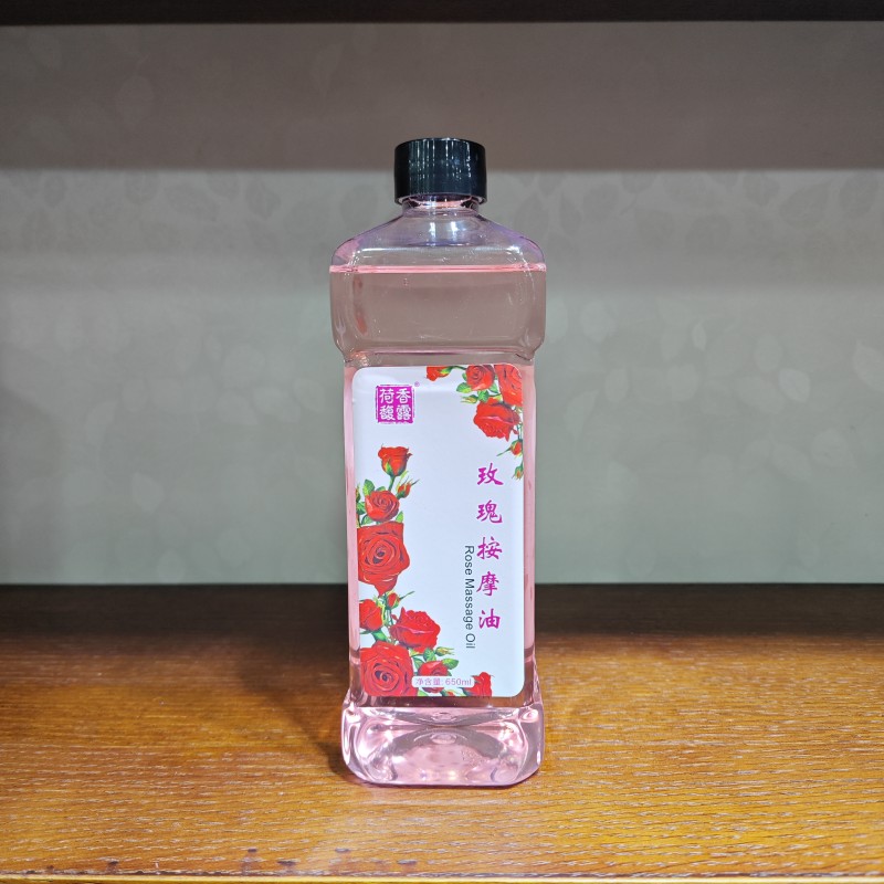 650ml Rose Massage Oil  Odm Best Body Massage Oil Perfumes Private Label  Body Oil for Dry Skin Private Label
