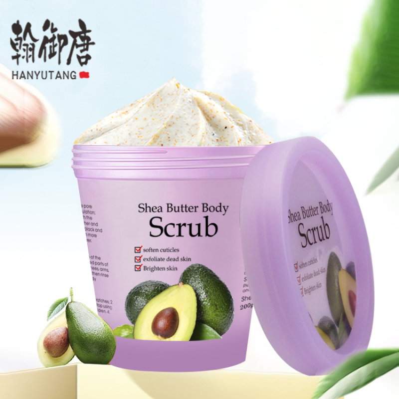 Wholesale Bulk Fruit Body Shower Gel Exfoliating Scrub Exfoliate Hand and Feet Best Skin extra Whitening for Skin