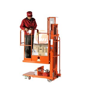 Order Picker Manufacturer - OEM/ODM 4.5m Semi-electric Push Around Picker
