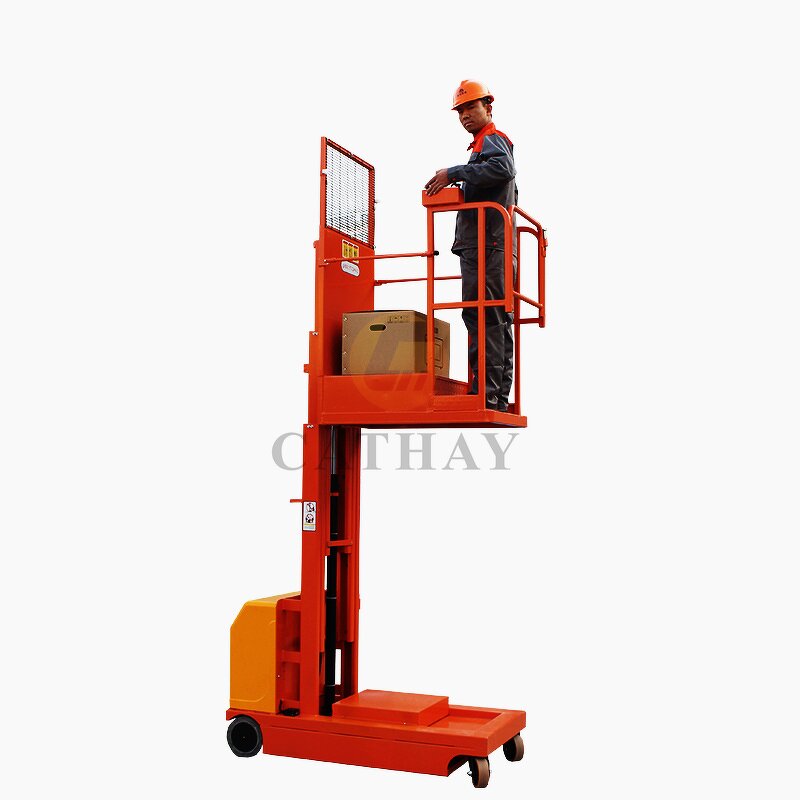 Electric Order Picker Manufacturer - OEM/ODM 3-6m Self Propelled Mini Trolley