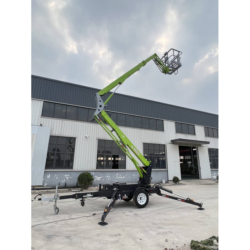 Spider Boom Lift Manufacturer - OEM/ODM 50ft Dual Power Towable Trailer Lift