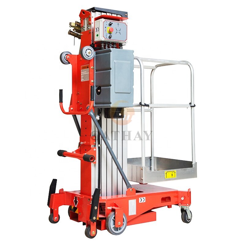 Mast Lift Manufacturer - OEM/ODM 20' Vertical Single Mast Electric Lift
