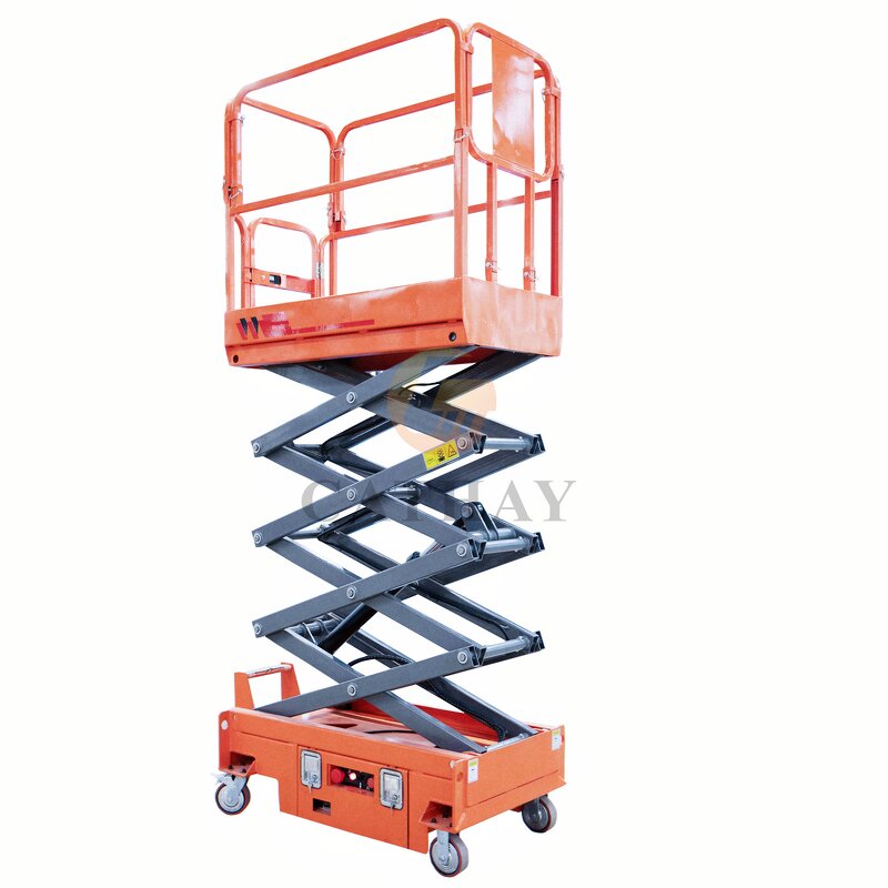 Scissor Lift Manufacturer - OEM/ODM 3.9m Cheap Small Movable Electric Manlift