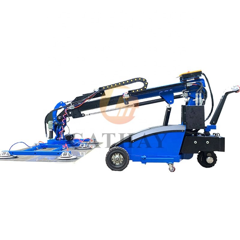 Glass Lifter Manufacturer - OEM/ODM 350-800kg 3-4m Mobile Telescopic Crane