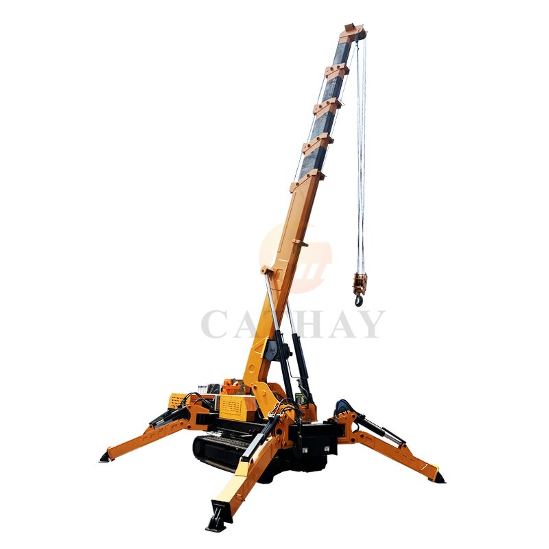 Crawler Crane Manufacturer - OEM/ODM 2-15ton 6-20m Spider Tracked Mini Crane