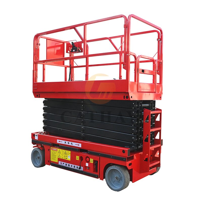 Scissor Lift Manufacturer - OEM/ODM 3-14m Portable Full Electric Self Propelled