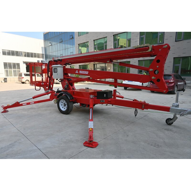 Spider Boom Lift Manufacturer - OEM/ODM 10-14m Towable Telescopic Articulated Lift