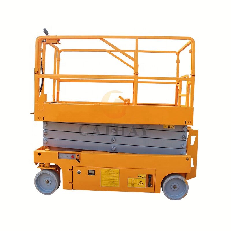 Scissor Lift Manufacturer - OEM/ODM 12-16m Hydraulic Self Propelled Industrial Lift