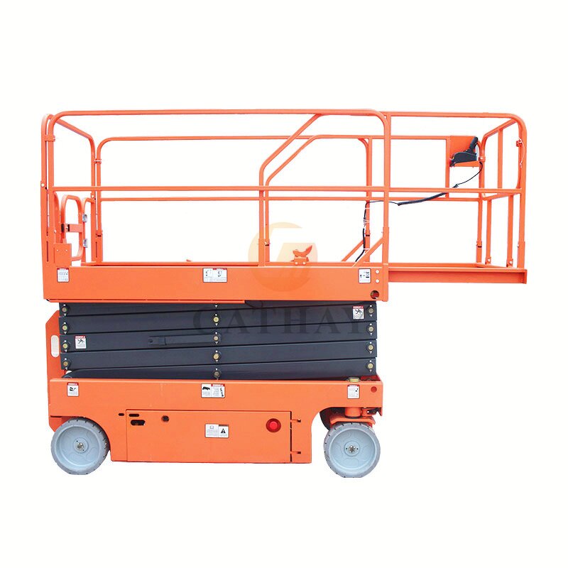 Scissor Lift Manufacturer - OEM/ODM 10m Portable Self-propelled Aerial Platform