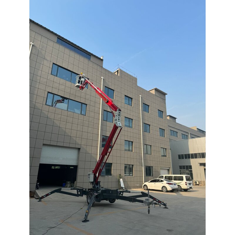 Boom Lift Manufacturer - OEM/ODM 10-22m Diesel Towable Trailer Mini Lift