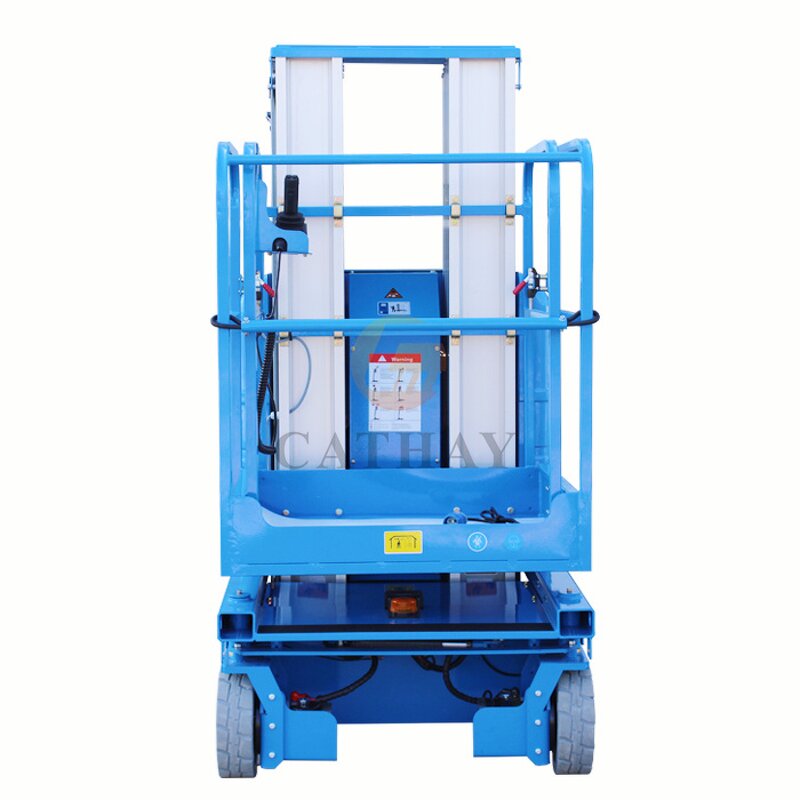 Hydraulic Man Lift Manufacturer - OEM Custom 12m Aluminum Aerial Lift