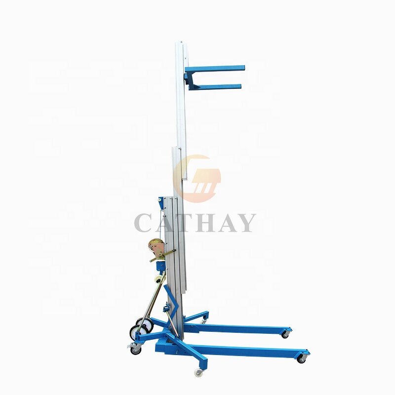 Manual Material Lift Manufacturer - OEM/ODM 340kg Load Mobile Portable Genie Lift