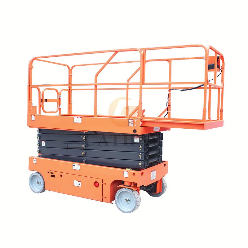Scissor Lift Manufacturer - OEM/ODM 10m Portable Self-propelled Aerial Platform