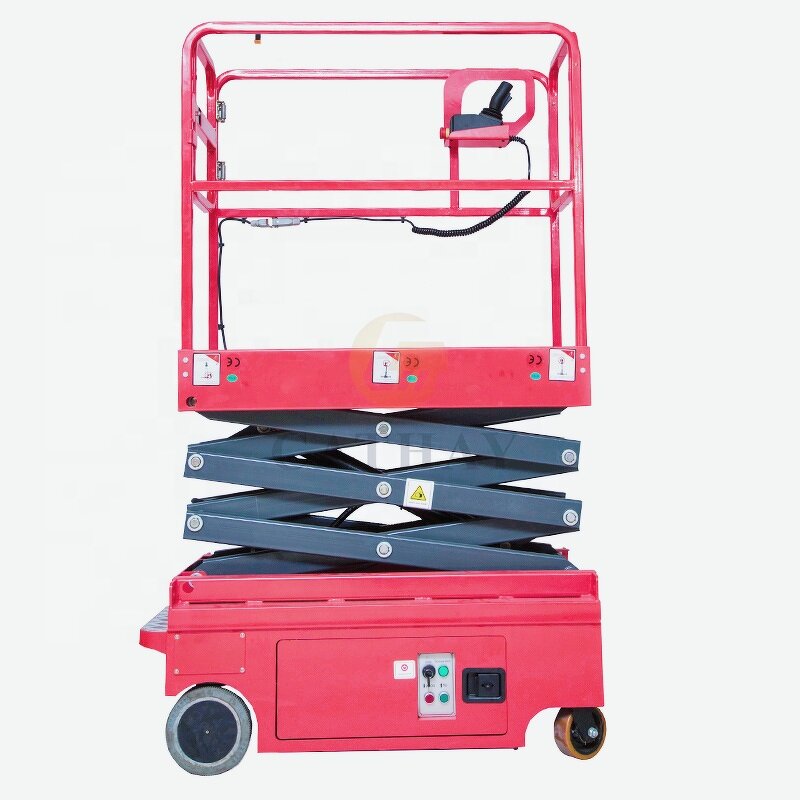 Scissor Lift Manufacturer - OEM/ODM 3-4.8m Mobile Self Propelled Low Level Lift