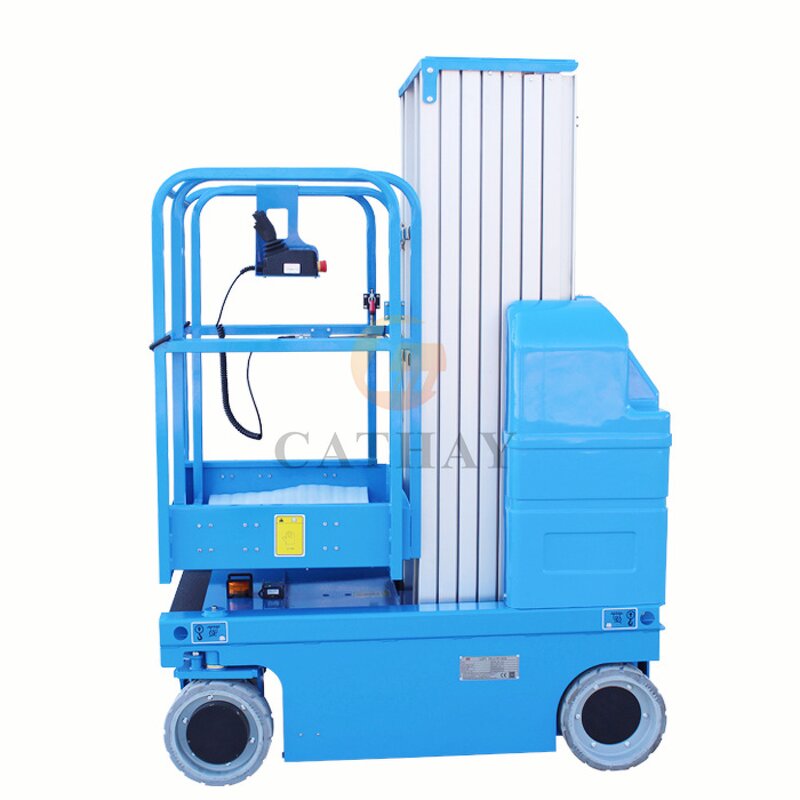 Hydraulic Man Lift Manufacturer - OEM Custom 12m Aluminum Aerial Lift
