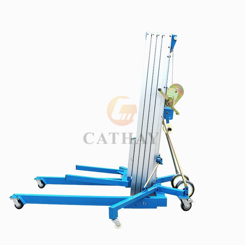 Manual Material Lift Manufacturer - OEM/ODM 340kg Load Movable Lift with CE