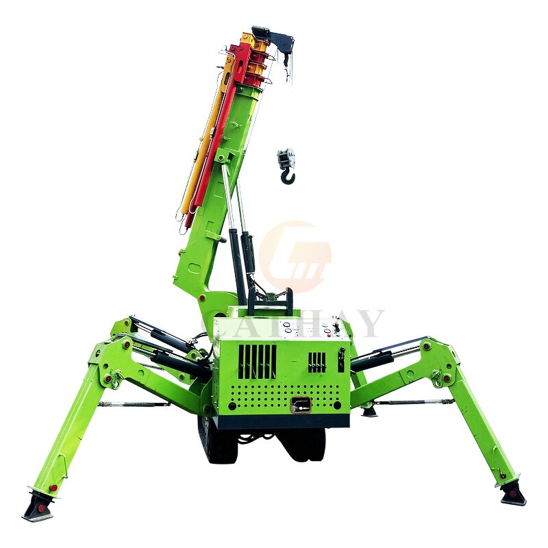 Crawler Crane Manufacturer - OEM/ODM 2-15ton 6-20m Spider Tracked Mini Crane