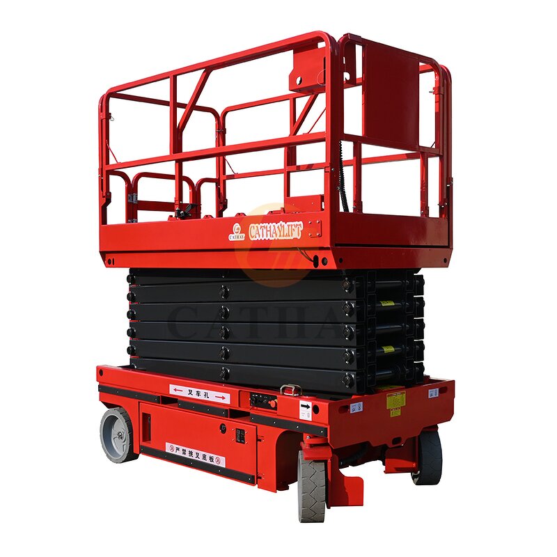 Scissor Lift Manufacturer - OEM/ODM 3-14m Portable Full Electric Self Propelled