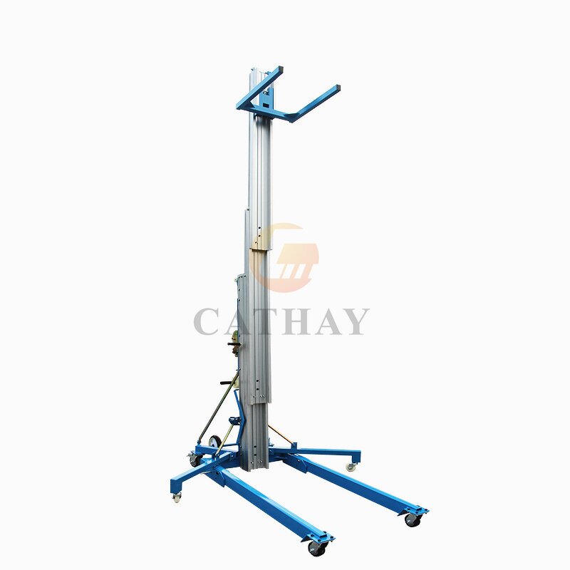 Hand Crank Lift Manufacturer - OEM/ODM 3-7.9m 350kg Load Portable Manual Lift