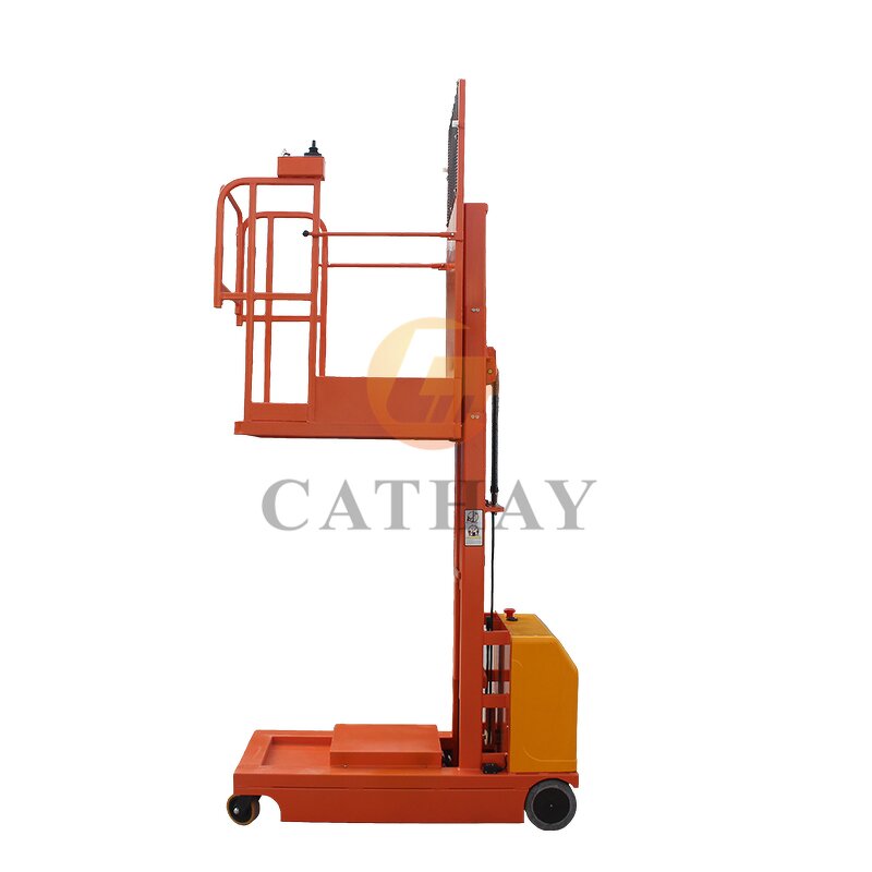 Electric Order Picker Manufacturer - Wholesale 2400mm Forks Semi Electric Aerial