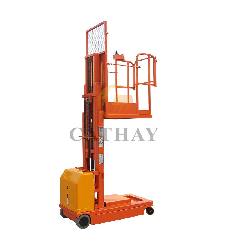 Electric Order Picker Manufacturer - Wholesale 2400mm Forks Semi Electric Aerial