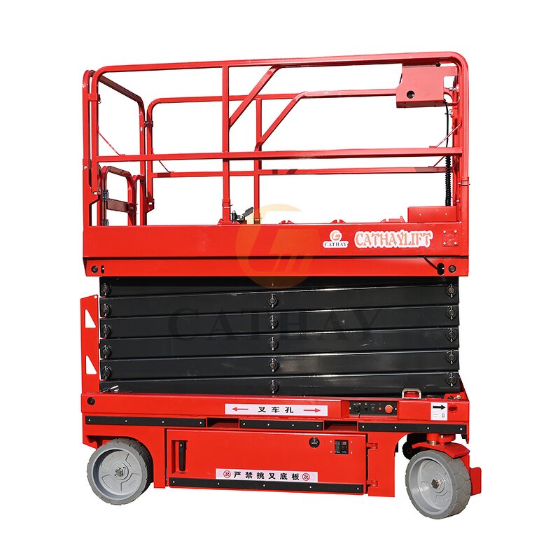 Scissor Lift Manufacturer - OEM/ODM 3-14m Portable Full Electric Self Propelled