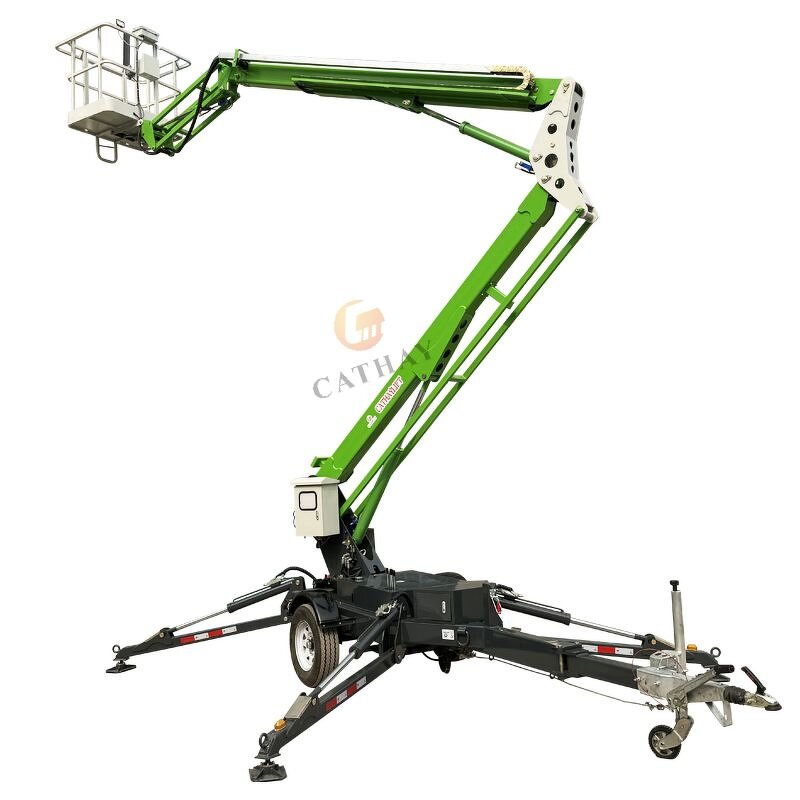 Boom Lift Manufacturer - OEM/ODM 10-20m Towable Trailer Lift for Tree Work