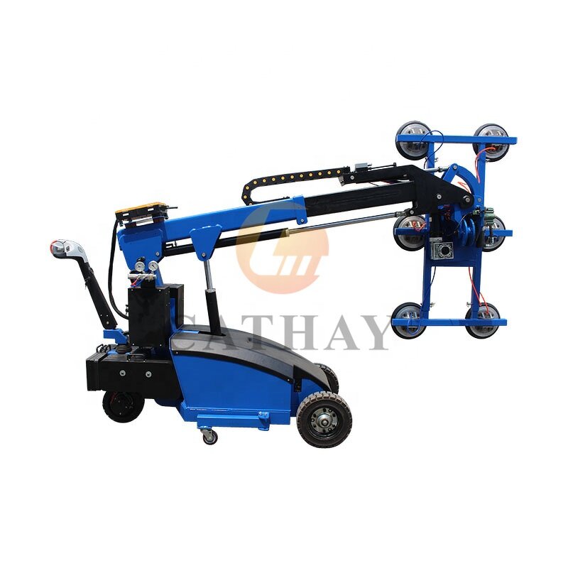 Glass Lifter Manufacturer - OEM/ODM 350-800kg 3-4m Mobile Telescopic Crane
