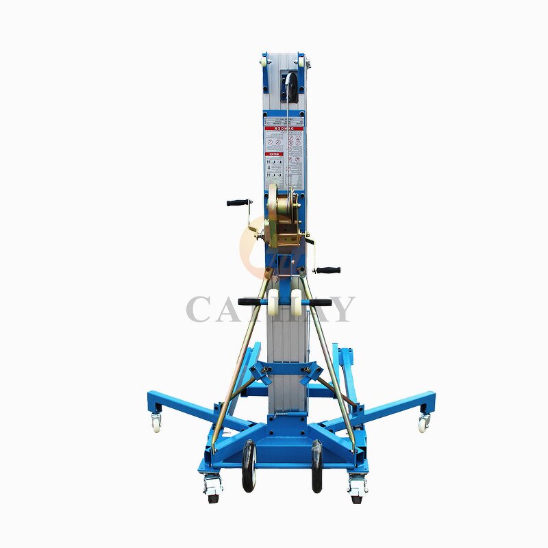 Manual Material Lifter Manufacturer - OEM/ODM 300kg Load Aluminum Mini Man Lifter