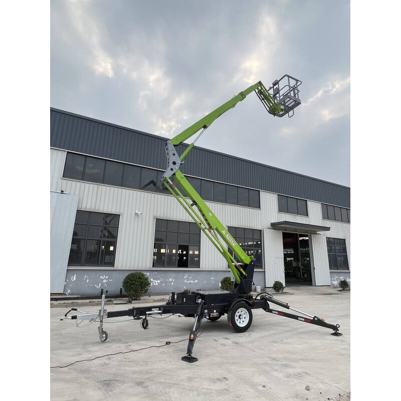 Spider Boom Lift Manufacturer - OEM/ODM 50ft Dual Power Towable Trailer Lift