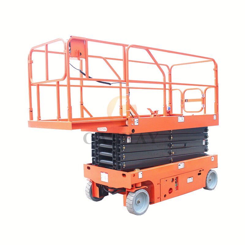 Scissor Lift Manufacturer - OEM/ODM 10m Portable Self-propelled Aerial Platform