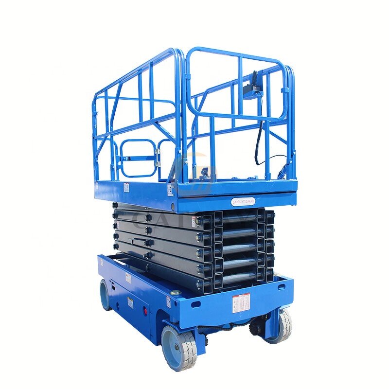 Scissor Lift Manufacturer - OEM/ODM 5-6.8m Portable Mobile Hydraulic Steering Lift