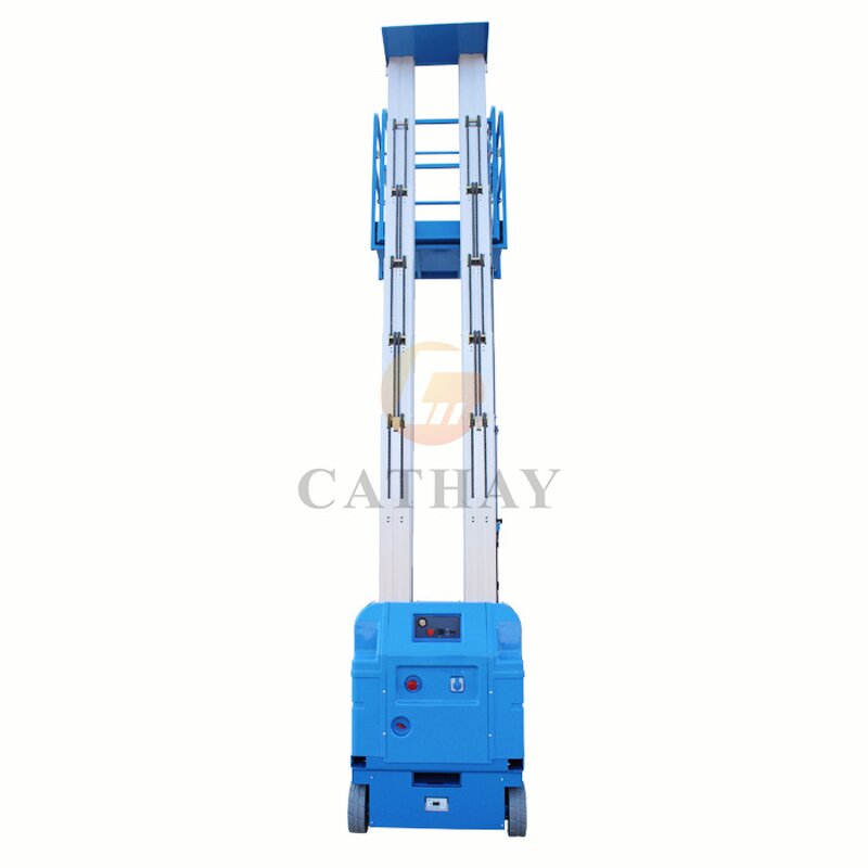 Hydraulic Man Lift Manufacturer - OEM Custom 12m Aluminum Aerial Lift