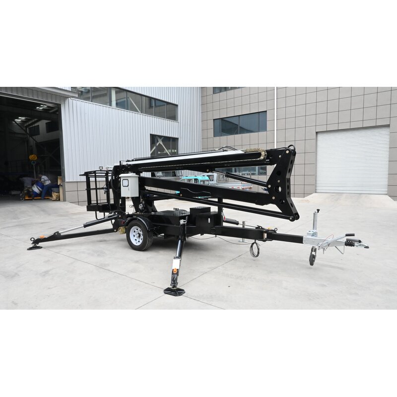Cherry Picker Manufacturer - OEM/ODM 60ft Towable Lift for Cutting Trees